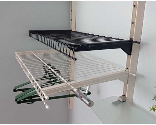 Стеллаж металлический навесной с полками